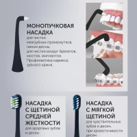 Электрическая зубная щетка звуковая PETB 0701 TC