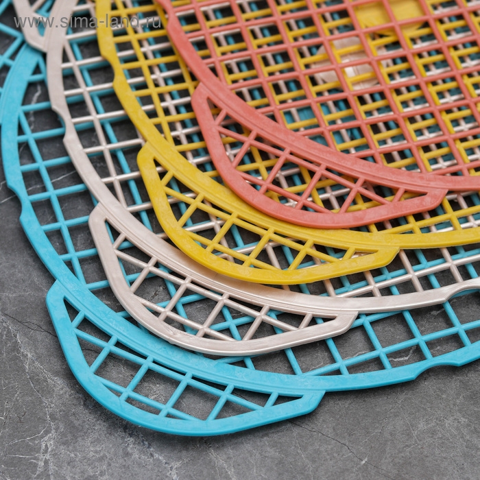 Решётка в раковину, 31,5&times;31,5 см, универсальная, цвет МИКС