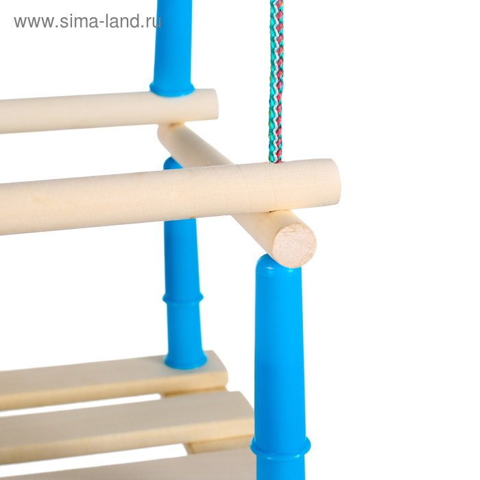 Качели подвесные, деревянные, сиденье 33&times;22см, МИКС