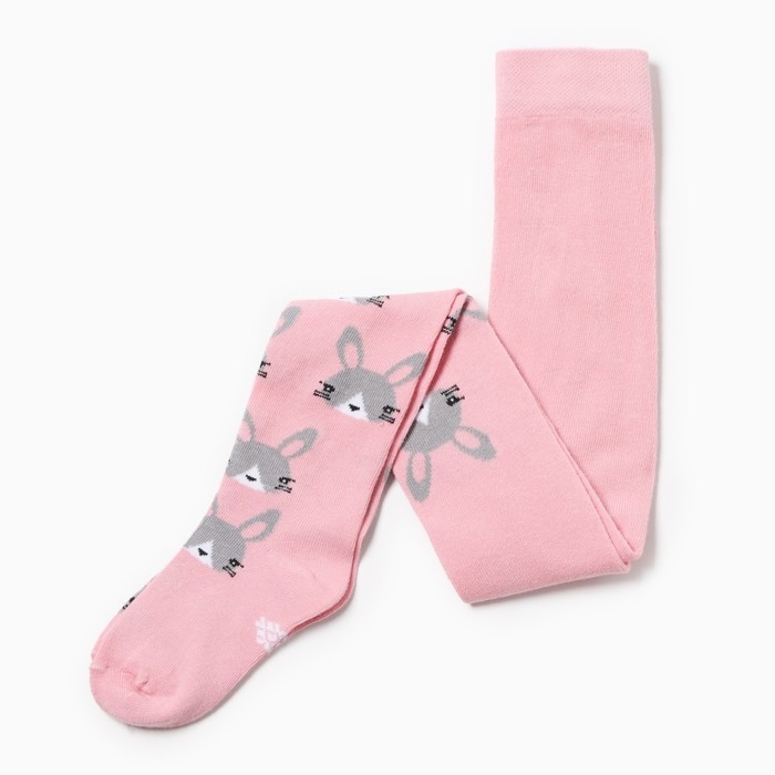 Колготки детские KAFTAN Колготки детские KAFTAN "Зайки" 104-110 см, розовый