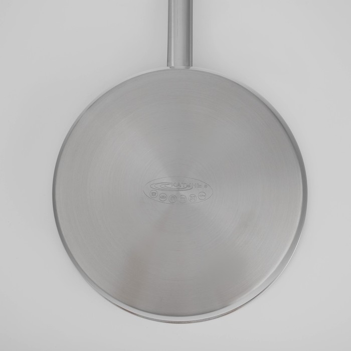 Сковорода &laquo;Общепит&raquo;, d=28 см, h=7,5 см, корпус 0,6 мм, дно ТРС 3,5 мм, индукция