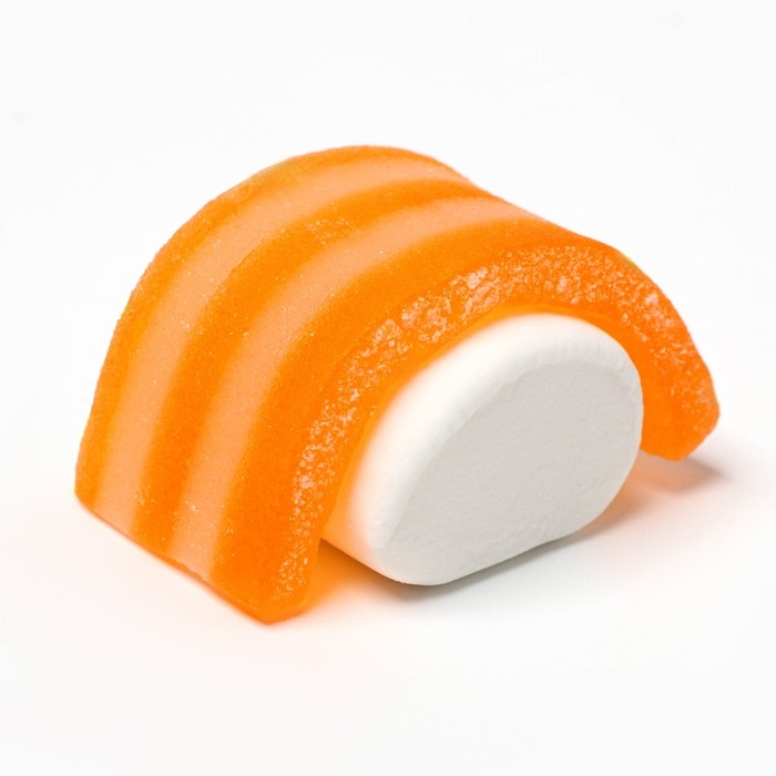 Мармеладные суши с начинкой, 1 шт х 15 г. Мармеладные суши с начинкой, 1 шт х 15 г.