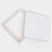 Коробка подарочная складная, упаковка, крышка-дно, белая, 20 х 20 х 6 см Коробка подарочная складная, упаковка, крышка-дно, белая, 20 х 20 х 6 см