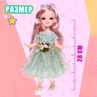 Кукла шарнирная &laquo;Алиса&raquo; в платье, МИКС