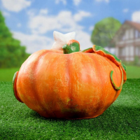 Садовая фигура "Тыква" 28х30х23см Садовая фигура "Тыква" 28х30х23см