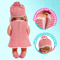 Одежда для пупса &laquo;Мой малыш&raquo; платье, шапочка, носочки