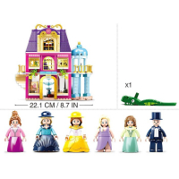Конструктор Розовая Мечта &laquo;Дворец&raquo;, 526 деталей
