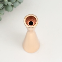 Подсвечник металл на 1 свечу "Песочные часы" d=3 см золото 6х29 см Подсвечник металл на 1 свечу "Песочные часы" d=3 см золото 6х29 см