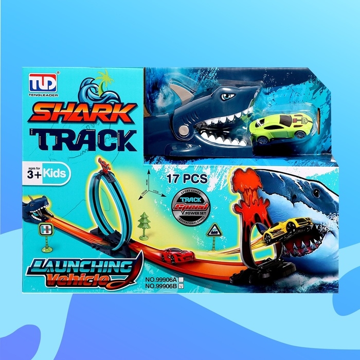 Автотрек &laquo;Акула&raquo; с машинкой и запуском