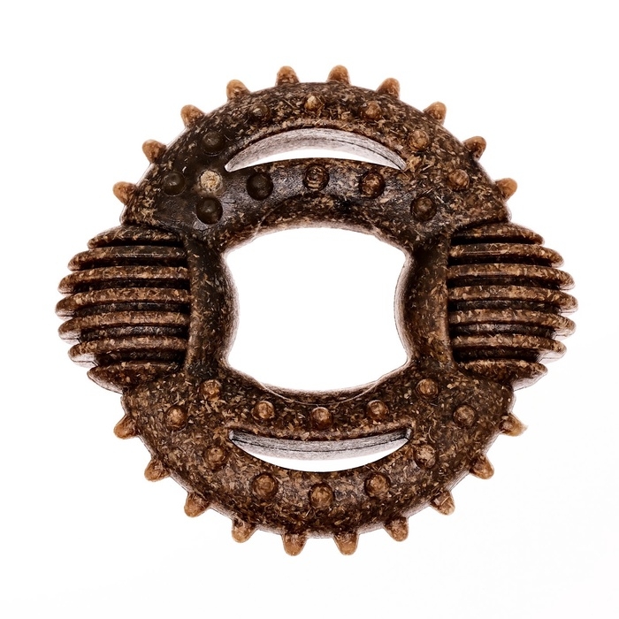 Игрушка для собак жевательная со ароматом корма &laquo;Шестеренка&raquo;, 9 х 4.5 см