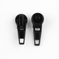 Бегунок автоматический для молнии &laquo;Спираль&raquo;, №5, 10 шт, цвет чёрный