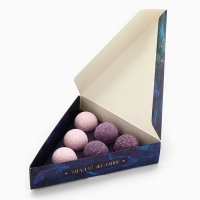 Подарочный набор косметики новогодний &laquo;Время чудес!&raquo;, бомбочки для ванны, 6 х 20 г, аромат нежной лаванды, Новый Год