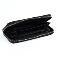 Кошелек кожзам "Классика" 19*10 см, черный цвет Кошелек кожзам "Классика" 19*10 см, черный цвет