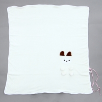 Мягкая игрушка-плед &laquo;Овечка&raquo;, 20 см, цвет белый