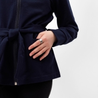 Школьный кардиган для девочки, цвет синий, рост 158 см