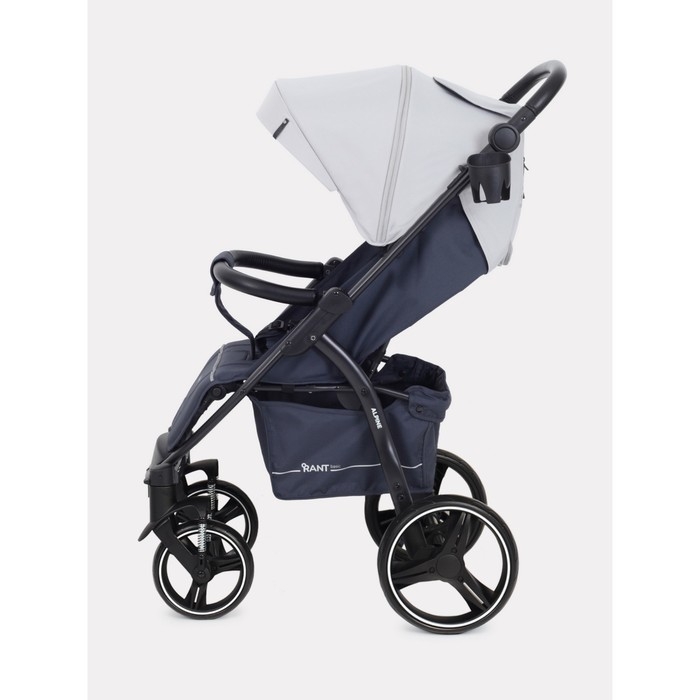 Коляска прогулочная детская Rant Basic Alpine, цвет светло-серый