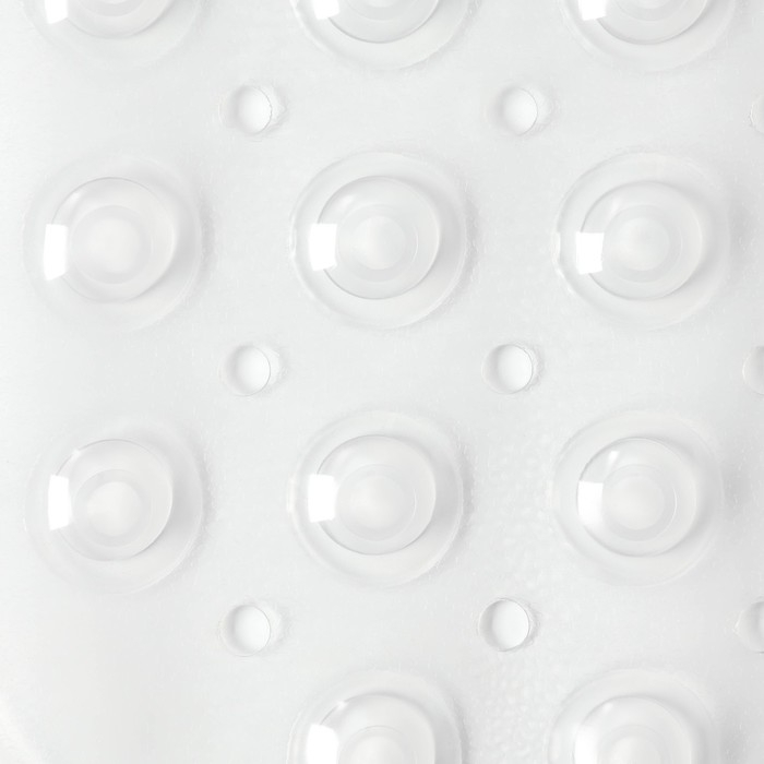 Коврик для ванны  39х99 см, прозрачный