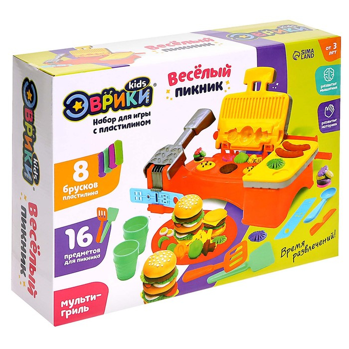 Набор для игры с пластилином &laquo;Весёлый пикник&raquo;