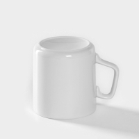 Кружка фарфоровая &laquo;Эльза&raquo;, 350 мл, d=8,2 см, белая