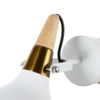 Бра "Лола" Е27 40Вт белый 25х16х25см Бра "Лола" Е27 40Вт белый 25х16х25см