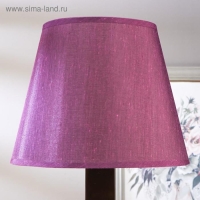 Лампа настольная 62104 1хЕ27 15Вт фиолетовый d=22 см, h=34,5 см RISALUX