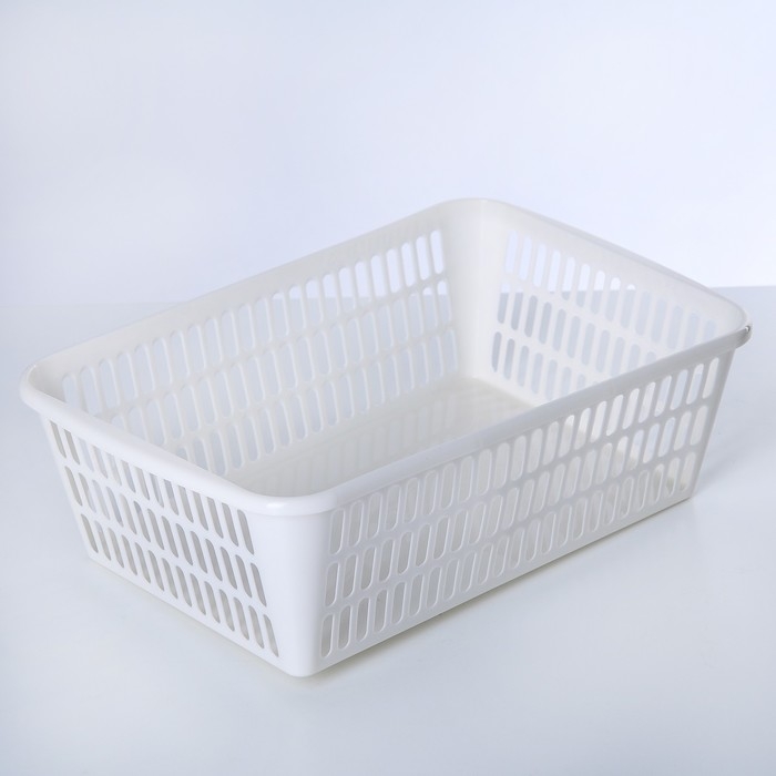 Корзина для хранения Полимербыт, пластик, 30&times;20&times;10 см, МИКС