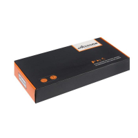 Смеситель для кухни Accoona A9890T-1, однорычажный, силиконовый излив, серый/хром