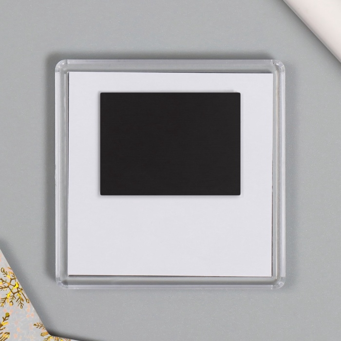 Новогодний набор "Дедушка и змейка" (брелок 3,5х5 см, Новогодний магнит 5,7х5,7 см)