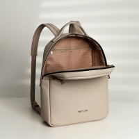 Рюкзак на молнии, TEXTURA, наружный карман, цвет светло-бежевый Рюкзак на молнии, TEXTURA, наружный карман, цвет светло-бежевый