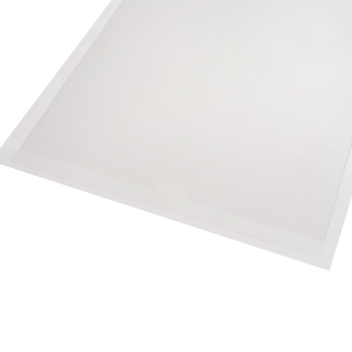 Карман самоклеящийся А4, 223 х 303 мм, комплект 5 штуки, Calligrata, 110 мкм, на лицевую сторону папок и любые гладкие поверхности