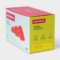 Набор контейнеров для варки яиц без скорлупы, 6 шт, 6,5×9 см Набор контейнеров для варки яиц без скорлупы, 6 шт, 6,5×9 см