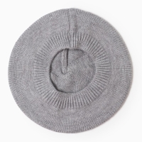 Берет детский MINAKU, цвет серый-меланж, р-р 50