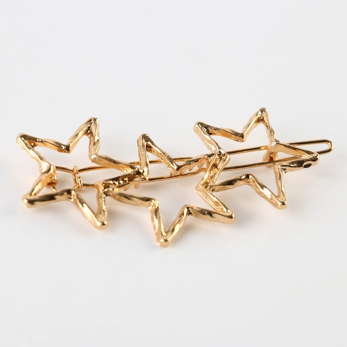 Новогодняя заколка для волос &laquo;С Новым годом!&raquo;, 1 шт, 7 х 2 см