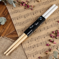 Барабанные палочки Music Life, 7А, клен, белые Барабанные палочки Music Life, 7А, клен, белые