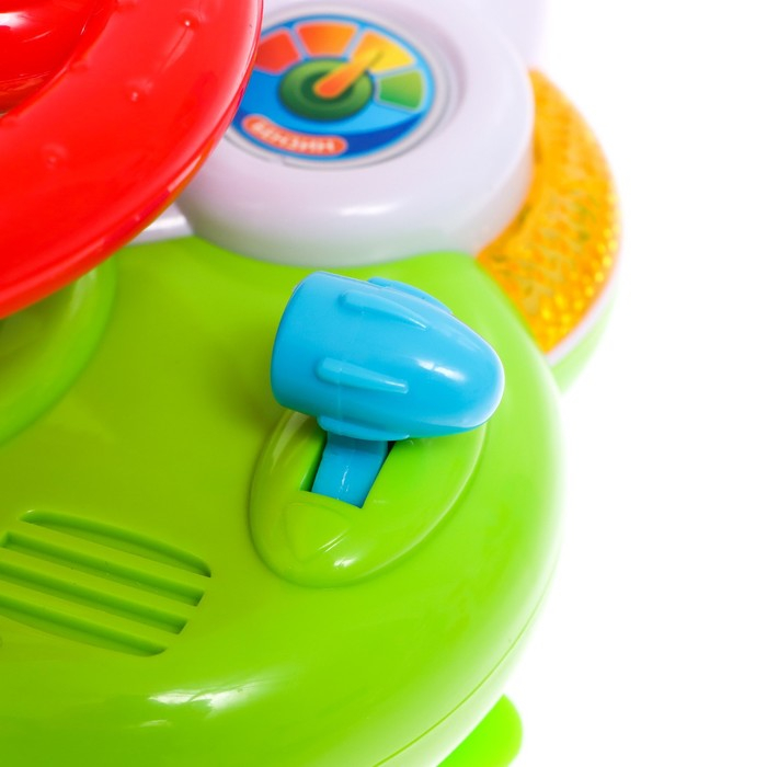 Музыкальный руль &laquo;Весёлые животные&raquo;, световые и звуковые эффекты, работает от батареек