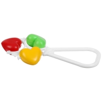 Погремушка на палочке &laquo;Сердечки&raquo;, виды МИКС