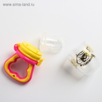 Ниблер с силиконовой сеточкой &laquo;Принцесса&raquo;, цвет розовый