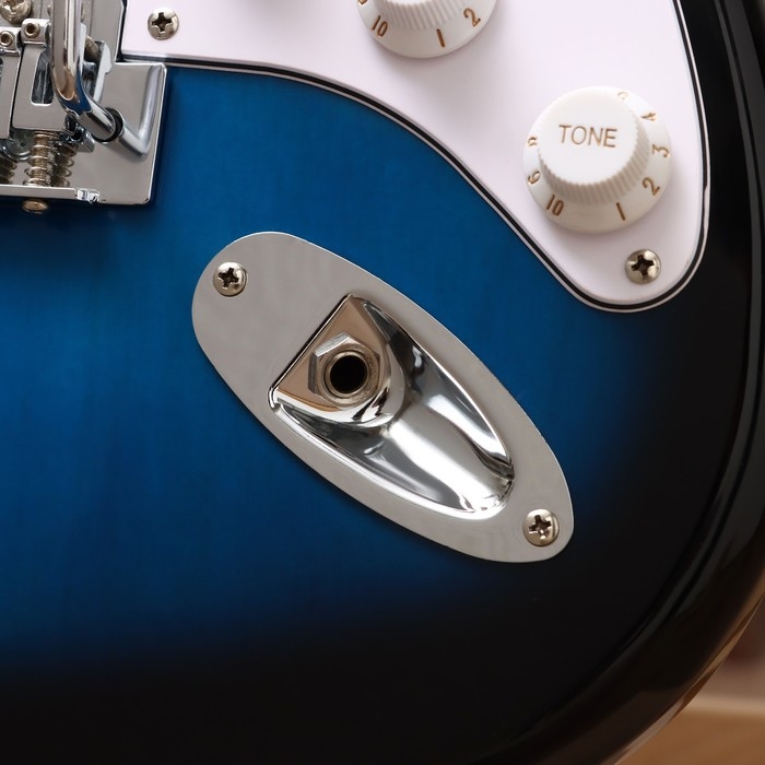 Электрогитара Music Life ML-100BL, S-S-S, синяя