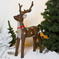 Светодиодная фигура &laquo;Косуля&raquo; 80 &times; 130 &times; 50 см, акрил, 228 LED, 8 режимов, 24 В, свечение белое