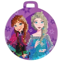 Алмазная мозаика на подвеске "Новый год" Холодное сердце