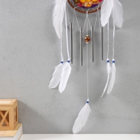 Ловец снов с музыкой ветра "Ганеша" 4 трубки 70х15,7х2 см Ловец снов с музыкой ветра "Ганеша" 4 трубки 70х15,7х2 см