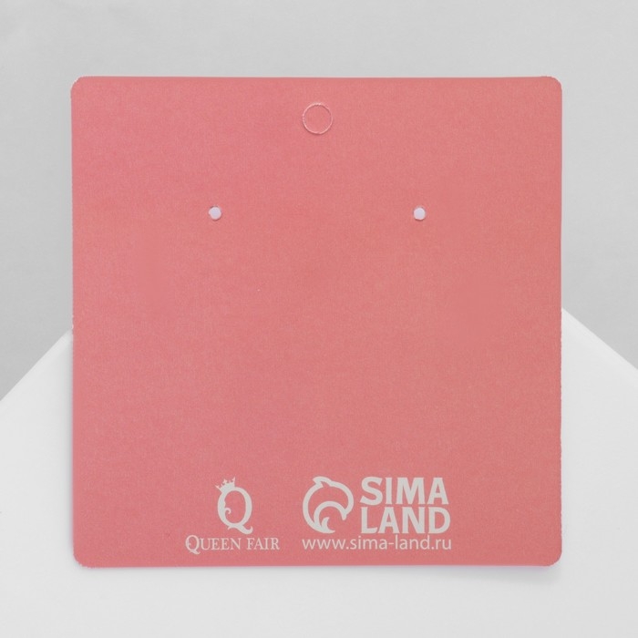 Серьги акрил &laquo;Крыса&raquo; сердце, цвет чёрный