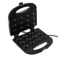 Электровафельница Luazon LT-08, 750 Вт, орешки, антипригарное покрытие, черная Электровафельница Luazon LT-08, 750 Вт, орешки, антипригарное покрытие, черная