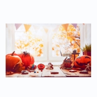 Фотофон винил "Стол на Хэллоуин" 80х125 см Фотофон винил "Стол на Хэллоуин" 80х125 см