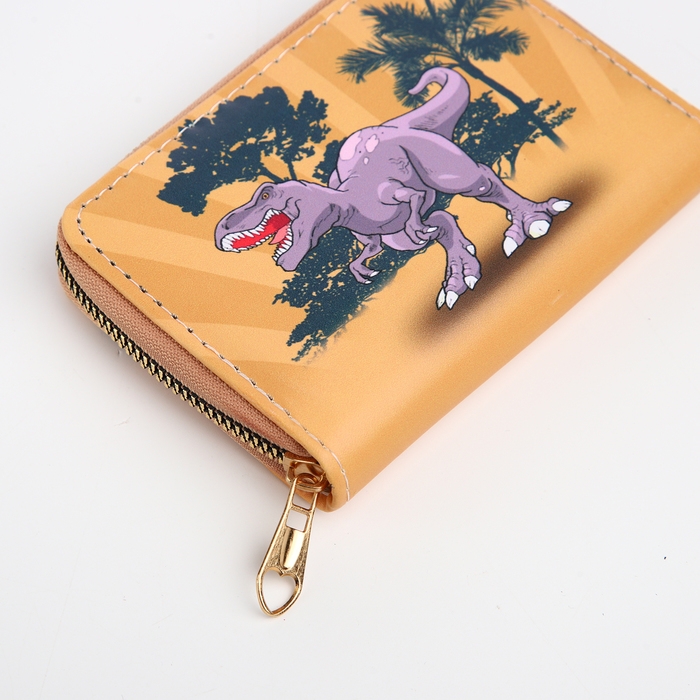 Кошелёк детский на молнии &laquo;Выбражулька&raquo;, цвет оранжевый