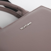 Сумка женская TEXTURA, тоут, средний размер, цвет капучино