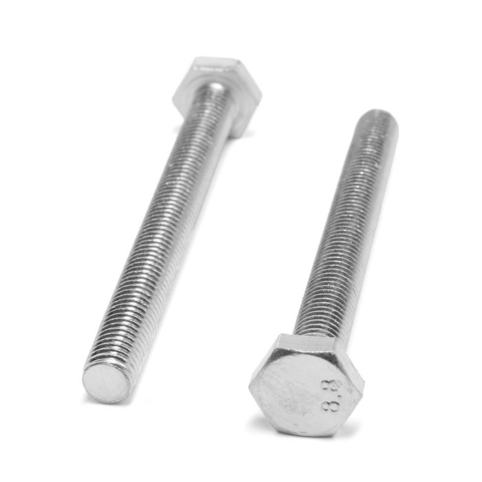 Болт ТУНДРА, оцинкованный, DIN 933, класс прочности 8.8, М10х100 мм, 1 кг Болт ТУНДРА, оцинкованный, DIN 933, класс прочности 8.8, М10х100 мм, 1 кг