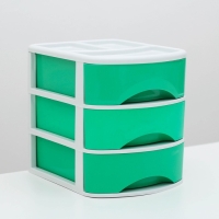 Мини-комод 3-х секционный &laquo;Минибокс-3&raquo;, цвет МИКС