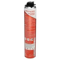 Пена монтажная REALIST PRO Red, пистолетная, летняя, 1000 мл
