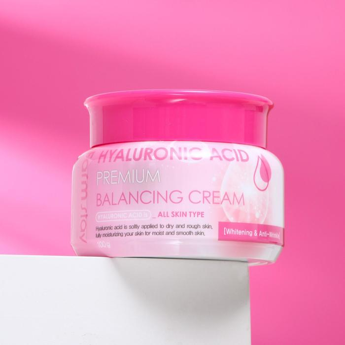 Крем для лица FarmStay &laquo;Балансирующий&raquo;, с гиалуроновой кислотой, 100 мл